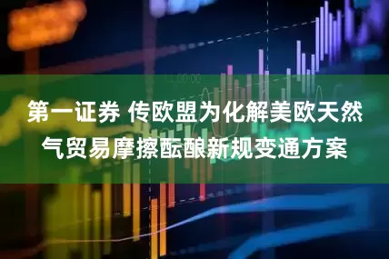 第一证券 传欧盟为化解美欧天然气贸易摩擦酝酿新规变通方案