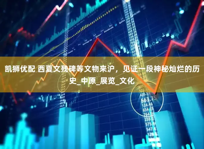 凯狮优配 西夏文残碑等文物来沪，见证一段神秘灿烂的历史_中原_展览_文化