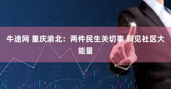 牛途网 重庆渝北：两件民生关切事 洞见社区大能量